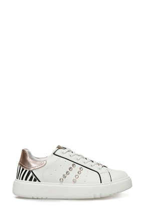 کفش اسنیکر سفید زنانه بند دار Nine West - کد 773430380