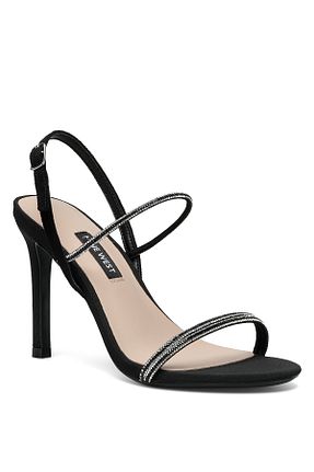 صندل مشکی زنانه پاشنه نازک Nine West - کد 259941230