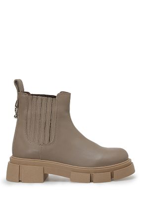 چکمه قهوه ای زنانه چرم خالص Nine West - کد 462174303