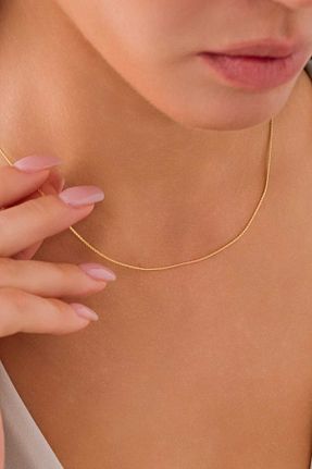 گردنبند طلا زرد زنانه 14 عیار ZEYNEPLİ GOLD - کد 888331387