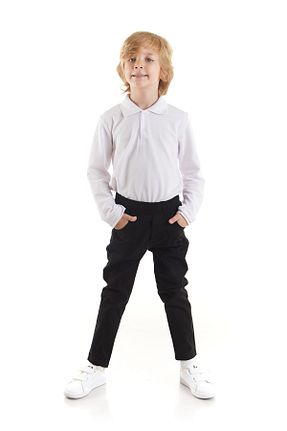 شلوار مشکی بچه گانه پنبه ای Ahengim Kids - کد 888991286
