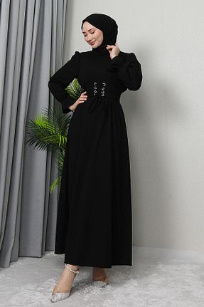 لباس حجاب مشکی زنانه Kalem giz astore - کد 888325920