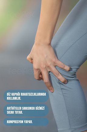 زانو بند والیبال مشکی زنانه Feelflex - کد 888740357