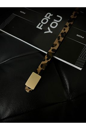 کمربند رنگی زنانه چرم مصنوعی Fiori - کد 888339863