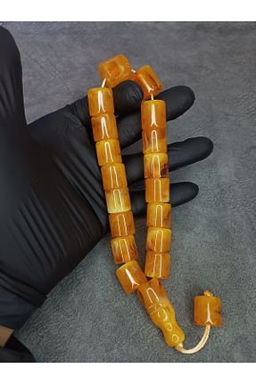 تسبیح نارنجی کهربا Mos Tespih - کد 888353006