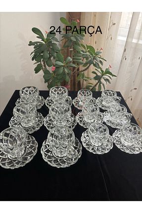 فنجان چای سفید شیشه DİBA AVM - کد 888741678