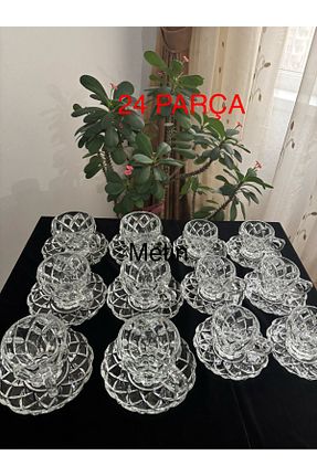 فنجان چای سفید شیشه DİBA AVM - کد 888741678