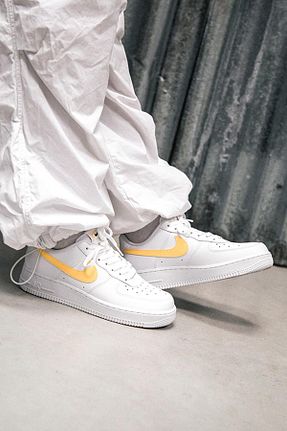 کفش اسنیکر سفید زنانه چرم اصل Nike - کد 855998918