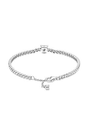دستبند نقره سفید زنانه 925 عیار Pandora - کد 175895874