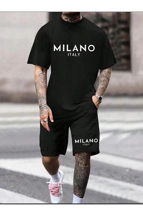 ست بالاتنه و پائین تنه اسپرت مشکی مردانه DAXİS Sportwear Company - کد 888745922