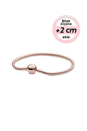 دستبند نقره طلائی زنانه 925 عیار Pandora - کد 136169114