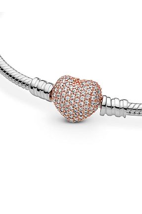 دستبند نقره زنانه 925 عیار Pandora - کد 136170425