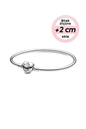 دستبند نقره زنانه 925 عیار Pandora - کد 736223503