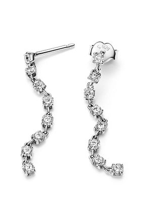 گوشواره نقره زنانه 925 عیار Pandora - کد 808430261