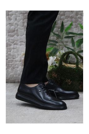 کفش کژوال مشکی مردانه چرم خالص Pierre Cardin - کد 888377866