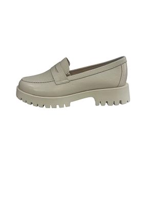 کفش کژوال بژ زنانه چرم خالص Debut - کد 888380753