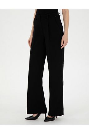 شلوار مشکی زنانه پارچه Pierre Cardin - کد 888380332