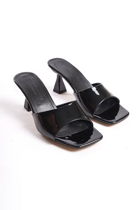 دمپائی مشکی زنانه چرم مصنوعی Santamarina - کد 856345656
