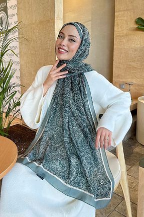 شال سبز زنانه lamelif.com - کد 888380835