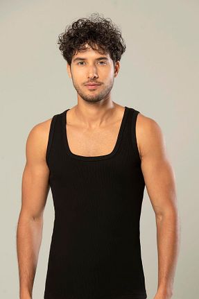 رکابی مشکی مردانه کراش کورسه ERDEM İÇ GİYİM - کد 49746620