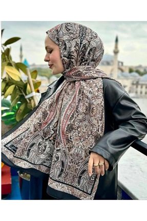 شال مشکی زنانه پنبه ای locella - کد 888418644