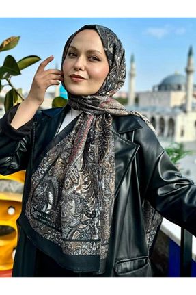 شال مشکی زنانه پنبه ای locella - کد 888418601