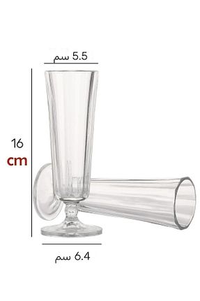 لیوان طوسی شیشه Masaf Home - کد 888455300