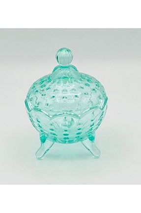 قند دان فیروزه ای شیشه Lavin - کد 888485938