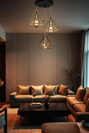 لوستر خاکی پلاستیک AG LightDesign - کد 888494930