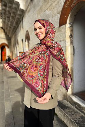 شال رنگی زنانه Kesik Elyaf Sultan - کد 888516862