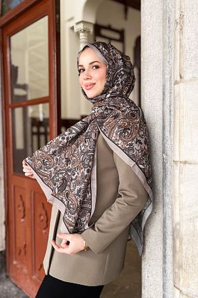 شال رنگی زنانه Kesik Elyaf Sultan - کد 888514180