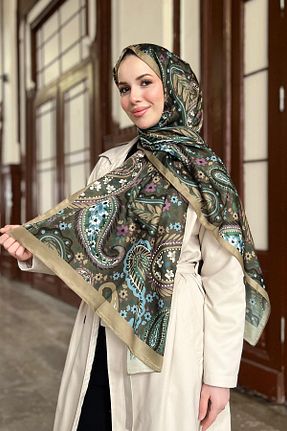 شال رنگی زنانه Kesik Elyaf Sultan - کد 888516687