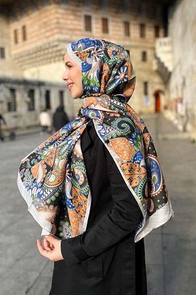 شال رنگی زنانه Kesik Elyaf Sultan - کد 888516102