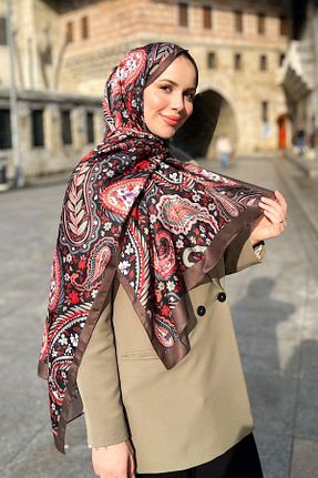 شال رنگی زنانه Kesik Elyaf Sultan - کد 888516061