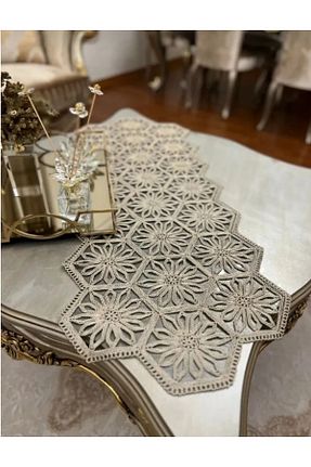 سرویس آمریکائی بژ پلی استر Neweste - کد 888534613