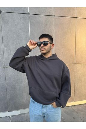 سوئیشرت طوسی زنانه ساده MODA - کد 888556482