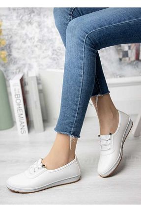 بابت سفید زنانه چرم مصنوعی BERASHOES - کد 888590603