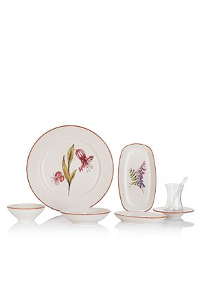 سرویس قهوه خوری سفید 6 نفره Schafer - کد 329607885