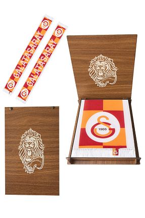 شال گردن زرد زنانه پلی استر Galatasaray - کد 888980315