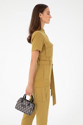 کیف دوشی طوسی زنانه Pierre Cardin - کد 863674675
