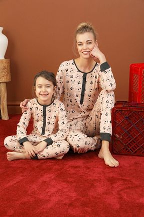 سرهمی صورتی زنانه آستین استاندارد Siyah İnci - کد 134114583