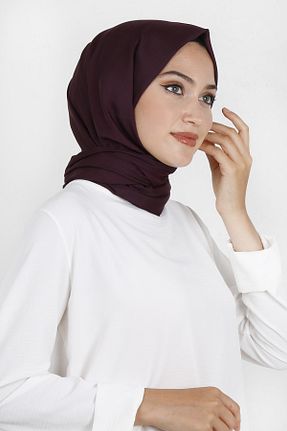 شال بنفش زنانه ویسکون RENKLİBUTİK - کد 135060212