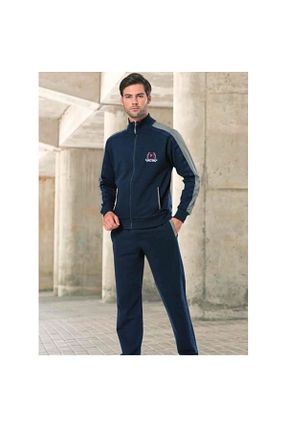 ست گرمکن سرمه ای مردانه پنبه ای Pierre Cardin - کد 38375773