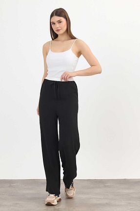 شلوار مشکی زنانه بافتنی Rays - کد 888624373