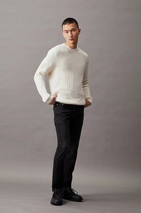 شلوار سرمه ای مردانه پارچه Calvin Klein - کد 839641259