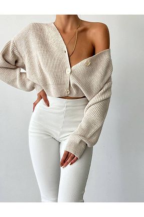 رویه بژ زنانه مخلوط پلی استر OYERGA MODA - کد 888643035