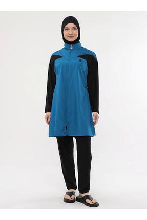 مایو حجاب آبی زنانه پلی استر Ranuna - کد 888634853