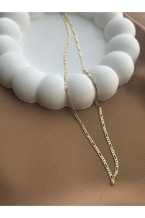گردنبند استیل ( فولاد ) طلائی زنانه استیل (فولاد) Axamore - کد 888643445