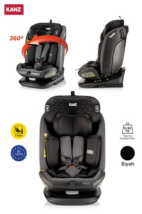 صندلی خودرو مشکی Kanz - کد 889619229