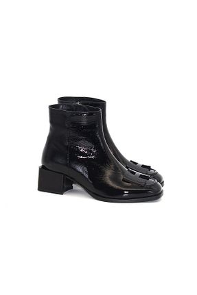 بوت / نیم بوت مشکی زنانه چرم خالص Gizzelli shoes - کد 888647250